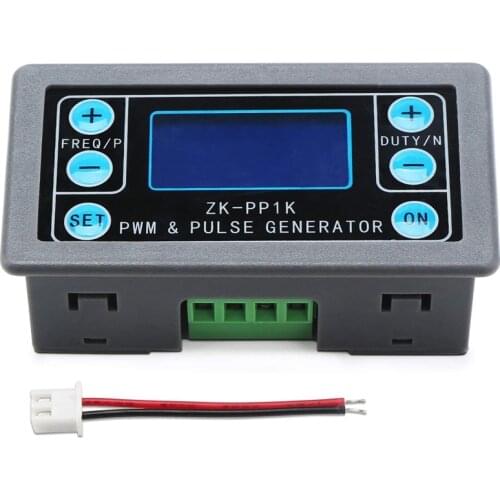 PWM Pulse Generator, Dual Mode Adjustable Function Generator Variable Pulse Width Frequency Duty Cycle Square Rectangular Wave S