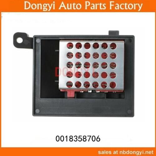 Blower Motor Resistor Assembly For 0018358706
