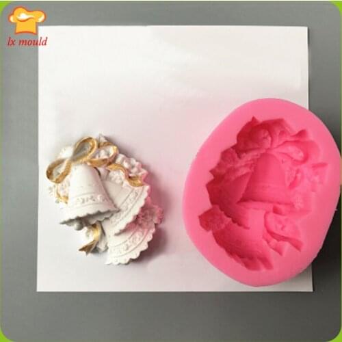 Christmas Bell Mould Aromatherapy Gypsum Mold DIY Handmade Soap Molds