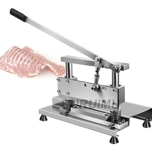 Manual Bone Guillotine Machine Meat Cutter Special For Cut Bone Stainless Steel Bone Saw Machine