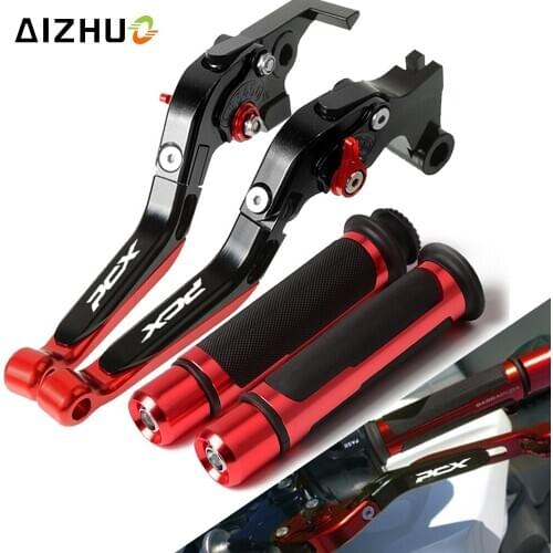 Brake Clutch Lever Extendable Adjustable Motorcycle Hand Grip Handlebar FOR HONDA PCX 125 PCX125 PCX 150 PCX150
