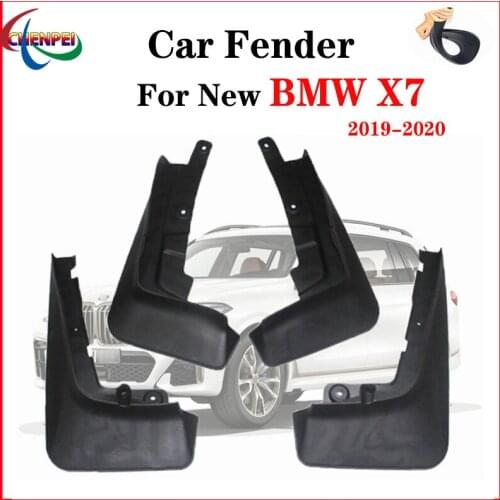 4pcs Special Fender For New BMW X7 2019-2021 Auto Mudguard Tire Accessories Supplies Car Decoration Accessories