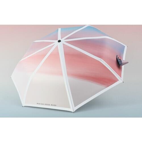 Uv Protection Umbrella Foldable Automatic Portable Female Mini Pocket Travel Summer Umbrella Guarda Chuva Home Rain Gear DB60YS