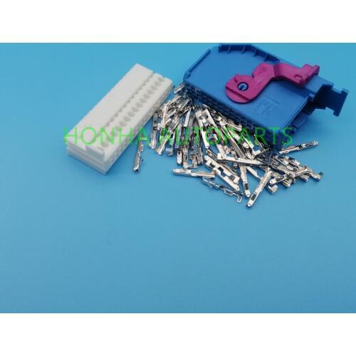 1 Kit 32 pin 1J0972977C automotive ecu connector for Seat Instrument Dashboard Plug Connectors 1719057-1 1719058-1