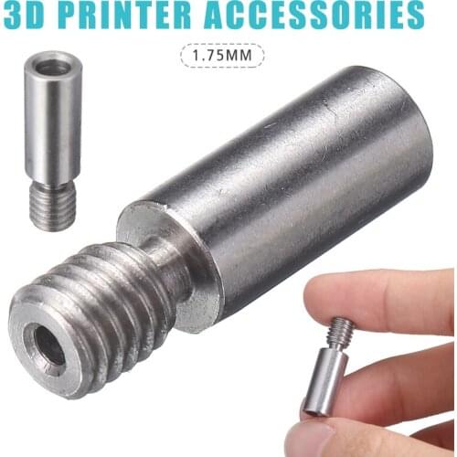 1pc H2 Titanium Alloy Extruder Heatbreak High Temperature Resistance Extruders Heat Break For B1 Ender 3 V2.0 Printers Part