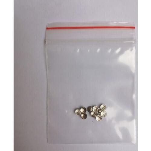 10Pcs/pack Of Dentist Tools Orthodontic Lingual Buttons Metal Mesh For Making Tongue Buckle Round Dental Materials