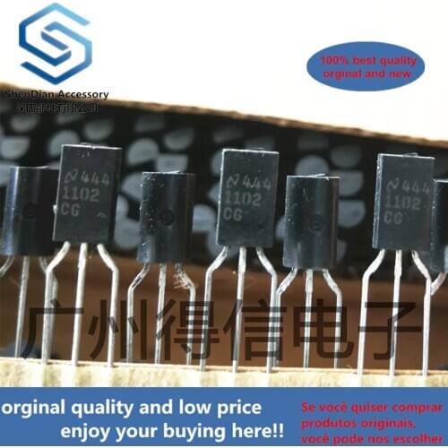 10pcs 100% new and orginal 1102CG 1102 TO-92L 200 V - 1,000 V Single Phase Bridge 1.4 A - 1.5 A Forward Current 70 ns in stock
