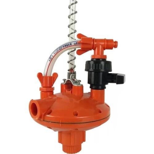 Poultry Automatic Drinking Water System Regulation Waterline Decompression Valve Pressure Regulator Bidirectional Reducing 1 Set