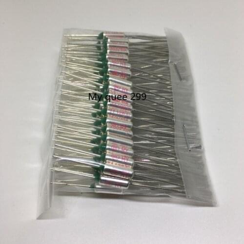 Free Shipping RY 100pcs/lot New Micro thermal fuse 10A 250V RY 128 Degrees Tf 128 C Mini temp fuse metal shell Thermal Cutoff