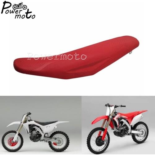 Motocross Black/Red Seat Racing Seat Cushion For Honda CRF250R CRF450R 2013-2017 Off Road Plastic Rear Seat Cover Custom