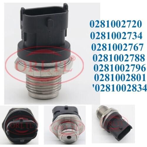 0281002720 0281002734 0281002767 0281002788 0281002796 0281002801 0281002834 Common Rail Fuel High Pressure Sensor for BOSCH