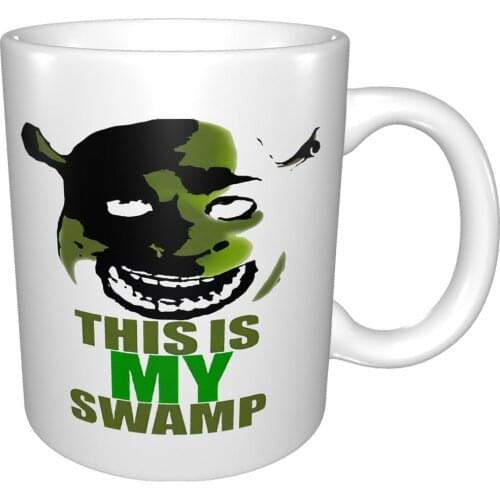 This Is My Swamp Shrek Is Love Shrek Is Life Shrek Shrek Is Love Shrek Is Life This Is Mug Coffee Cup Coffee Mug Mug Moon