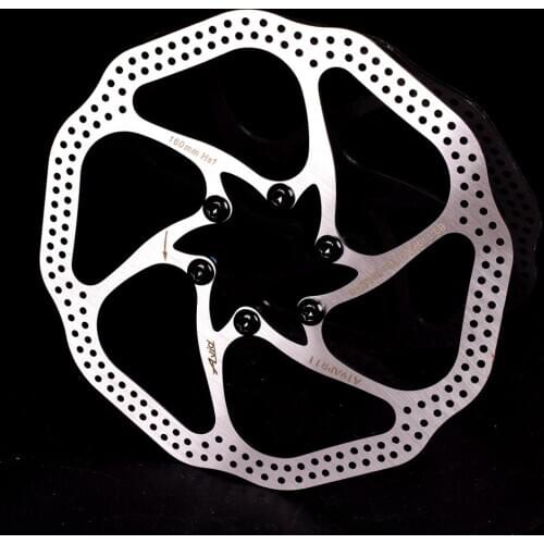 HS1 bike disc MTB/Road disc bicycle Brake pads 160/180mm 6 bolts Disc Brake Rotor