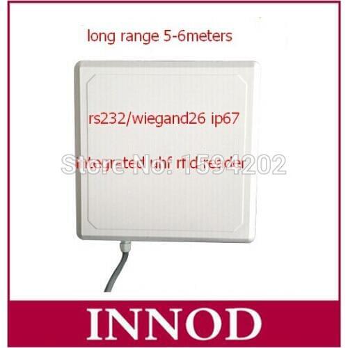ISO18000-6C 860-960mhz UHF RFID Reader 1-10m Reading Range