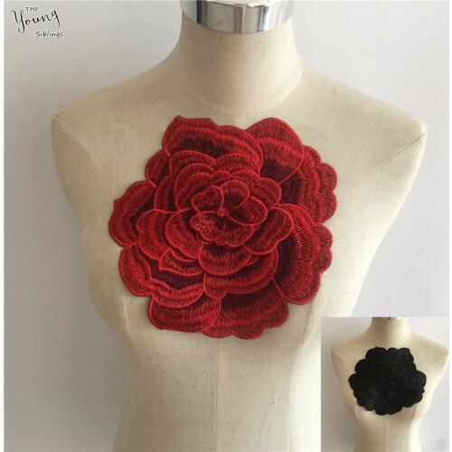 High quality Embroidery Lace Collar Venice Sewing Neckline Applique Dress Fabric DIY Decorative Clothing Supplies Accessories