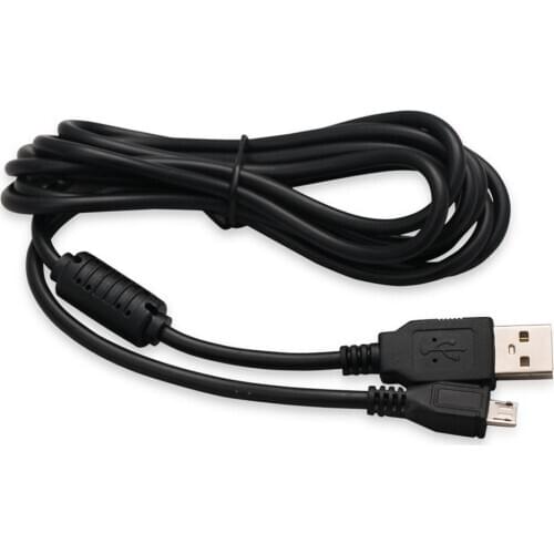 New 2 In 1 Micro Charging USB Data Cable Charger For Sony PS4 Slim Game Controller