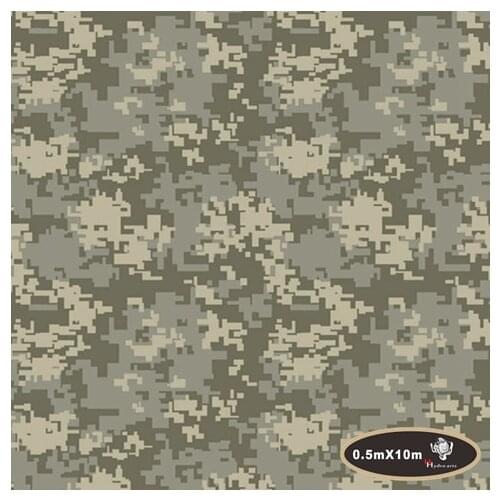 Excellent quality desert digital camo hydrographics film hydro transfer printing film 50cm aqua print HFC004