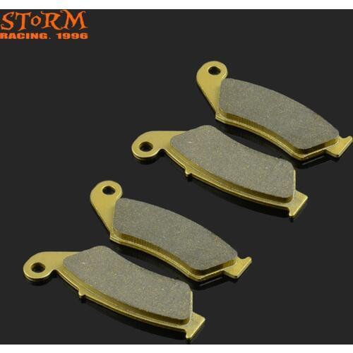 Motorcycle Front Caliper Brake Pads For HONDA CR CRF XLR XR CTX SL CRM NX4 TRX XRV 125 150 200 230 250 300 400 450 500 600 650