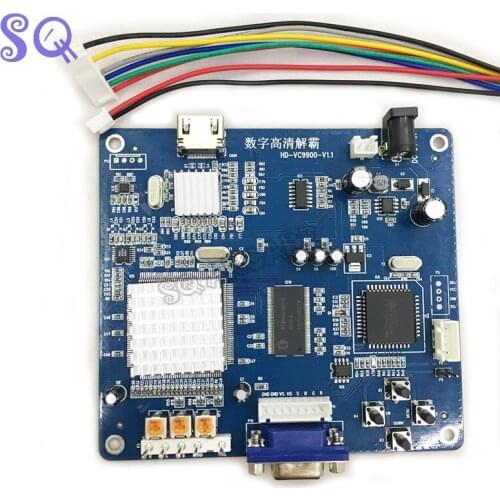 Mayitr Portable VGA/RBGS/RGBSHV To HDMI Arcade Game Video Output Converter Board