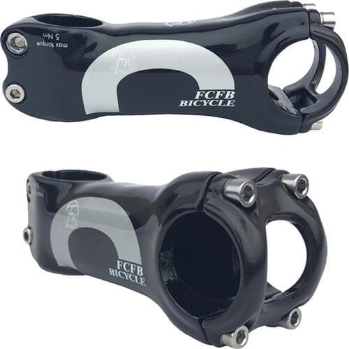 United States FCFB FW silver C-shaped cycling road mtb bike carbon stem bicycle carbon stem road angle 6 or angle 17