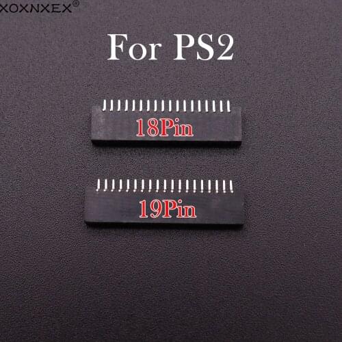 XOXNXEX 60pcs For PS2 Controller Conductive Film 18pin 19PIN Block Connector Socket