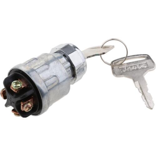 Ignition Lock Cylinder Starter Switch Universal for Car Motor Wear Resistant