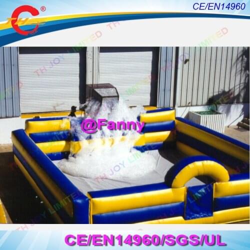 3x3m /4x4m/5x5m hot sale inflatable foam pit for sale,Popular Customized Inflatable Dance Party Foam Pit, free air shipping