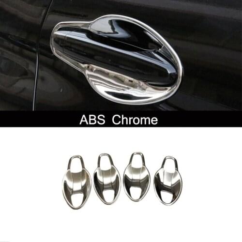 ABS Chrome For Honda CRV CR-V accessories 2012 2013 2014 2015 2016 Car Door protector handle Bowl Cover Trim Car Styling 8pcs