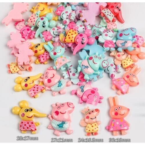 Resin accessories cartoon animal shape DIY Nail Decoration hair accessories children accessories resin accessories