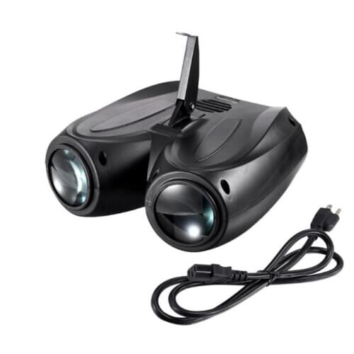 Free shipping LED 128 RGBW Double-headed airship light LED effect light with sound control for disco party wedding stage light