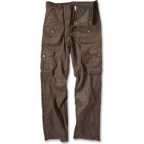 Trousers velvet velvet winter warm Mens cotton plus size calibrated