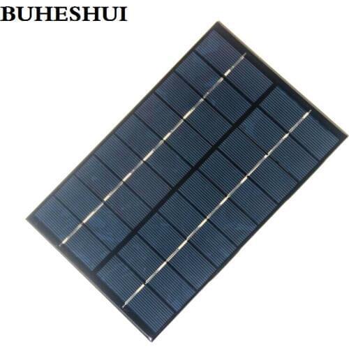 BUHESHUI 12pcs/lot 4.2W 9V Solar Cell Module Polycrystalline Solar Panel DIY Solar System 200*130*3MM Wholesale Free Shipping