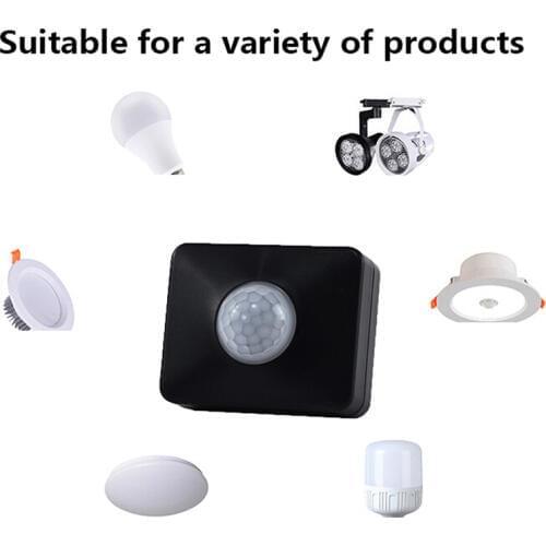 Good Quality Motion Sensor 12V Automatic Infrared PIR Motion Switch Detector DC 12 Volt Lamp Light Outdoor Timer Sensor Switch