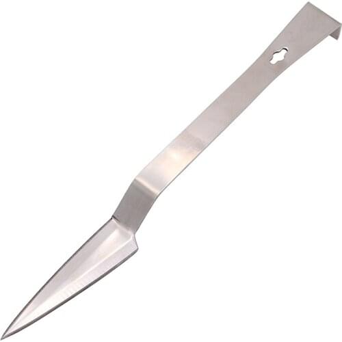 DLKKLB 2Pcs Stainless Steel Sword Type Scraper Hive Tool Beekeeper Scraper Glossy Beekeeping Tools Scraper Beekeeping Equipment