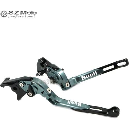 For BUELL XB12 2004-2008 XB9 2003-2009 Aluminum Motorcycle Accessories Folding Extendable Adjustable Brakes Clutch Levers CNC