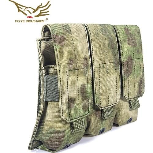 FLYYE Triple M4/M16 Mag Pouch 1000D COADURA Sanlian ammunition package Vest Magazine Pouch FY-PH-M003