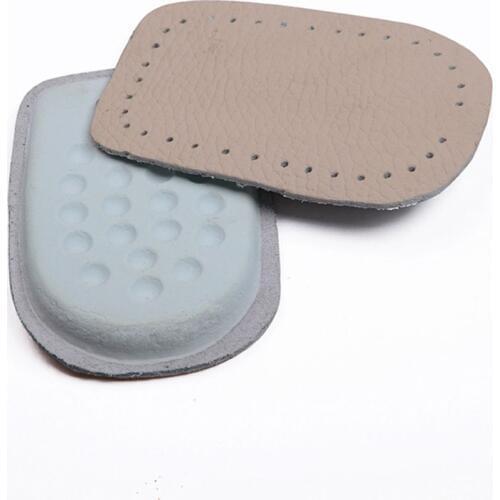 2019 new arrival Leather Shoes Pads Cushion Heel Cup Insoles Massager Inserts Heel Pain Spur Latex for Men and Women Shoes