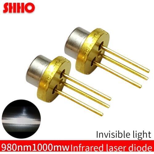Long band high power TO-5/diameter 9mm 980nm 1000mw infrared laser diode IR launcher night vision instrument accessories