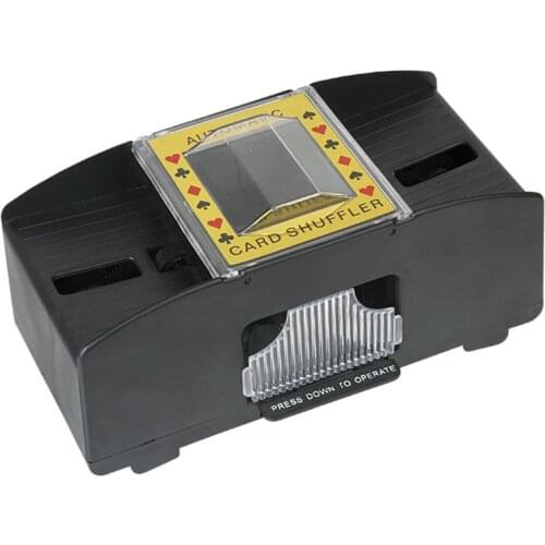 New Board Game Poker Playing Cards Wooden Electric Automatic Shuffler Poker Card Shuffler Shuffling Machine Drop Shipping