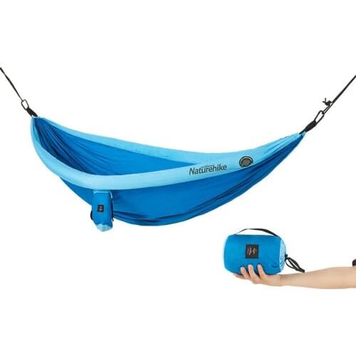 【New store 】 Portable Hammock For 2 Person High Strength Outdoor Camping Hanging Ultralight Hammock NH18D002-C Naturehik