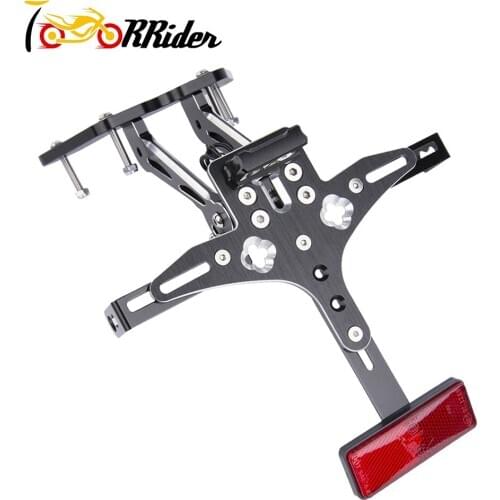 License Plate Frame Holder Adjustable Motorcycle Tail Light Holder for SUZUKI GSXR 1000 2009-2015 2008 2010 2011 2012 2013 2014