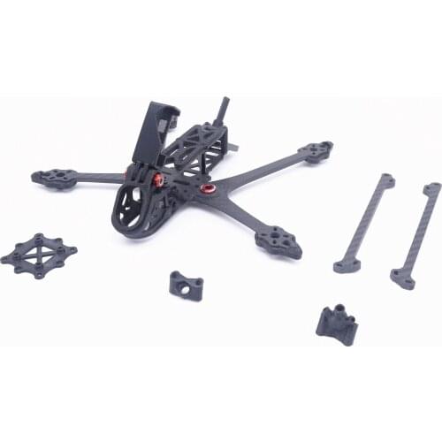 Rex210 5inch 210mm Rex 210 FPV Carbon Fiber Frame Quadcopter for 20*20mm / 25.5*25.5mm Flight control BN180 GPS Gopro 6 / 7