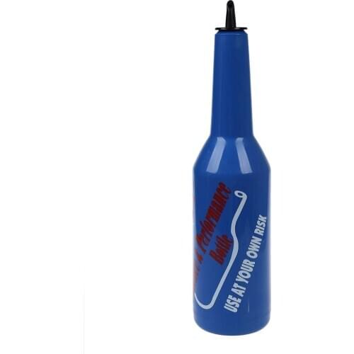 Flair Bartender Bartending Practice Bar Pub Bottle Wine Cocktail Shaker - Blue