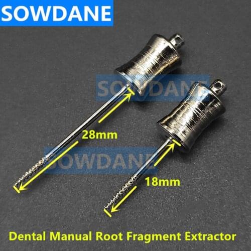 Dental Manual Root Fragment Extractor Tooth Extraction Elevator Drill Dental Tooth Extraction Elevator Apical Root Tip