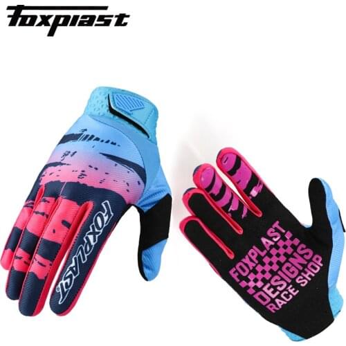 Winter Full Finger Bicycle Gloves Motocross Gloves Outdoor Sports Long Finger Gloves Thickened Mountain Bike Gloves Antiskid