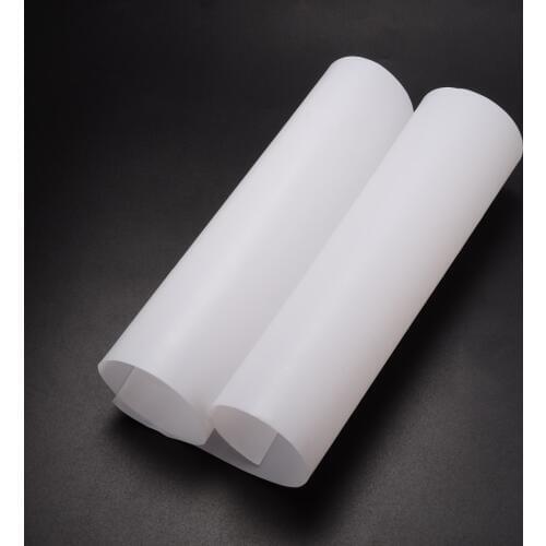 1Pcs White PTFE Film/Sheet Virgin High Strength Temperature 500x250x0.3mm For Electrical Supplies