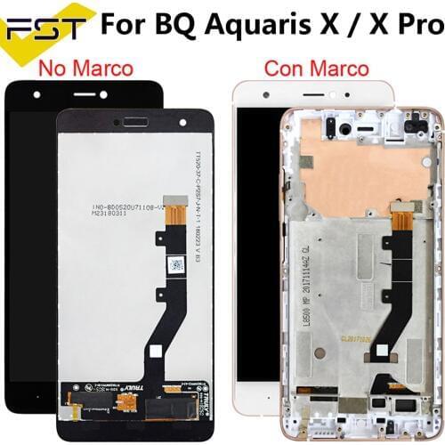 100% Tested For BQ Aquaris X / X Pro LCD Display + Touch Screen Digitizer Assembly Replace Parts For BQ X Pro LCD Panel Tactil
