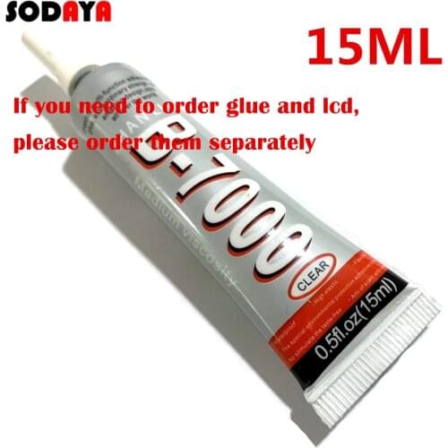 15ml B7000 Glue Mobile Phone Touch Screen Superglue B-7000 Adhesive Telephone Glass Glue Repair Point Diamond Jewelry Diy Glue