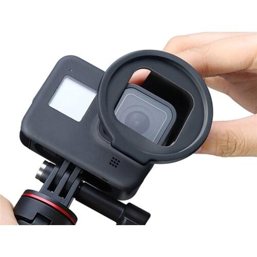 52MM Camera Filter Adapter for GoPro 8 Action Camera Accessories Quick Release Tripod Bracket Lens Filter Ring Holder