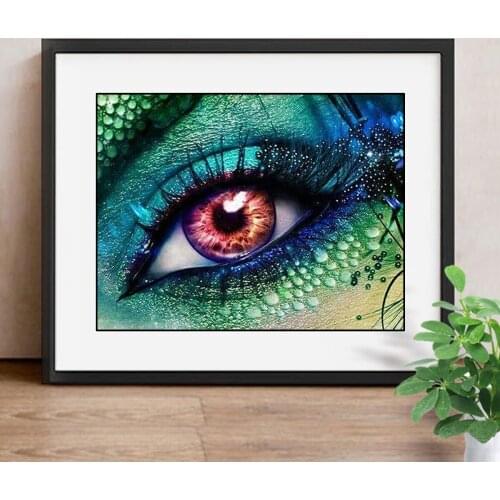 5D Diamond Painting Eye Diamond Mosaic Beauty Diamond Embroidery Full Square Picture Of Rhinestones Home Decor